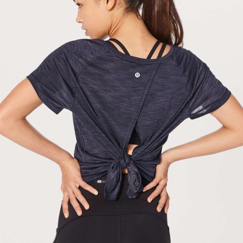 Lululemon Back In Action Short Sleeve
